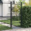vidaXL Gir&eth;ingarhli&eth; BOXTEL Einhli&eth;a Hur&eth; me&eth; Bogadregnu St&aacute;li 1x2 m Sv&ouml;rtu