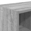 vidaXL skórekki Staflanlegur Grár Sonoma 89,5x30x40 cm