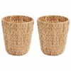 vidaXL Ruslapapp&iacute;rsf&ouml;ng 2 pcs N&aacute;tt&uacute;rulegur 26 x 26 x 29 cm Vatnago&eth;i