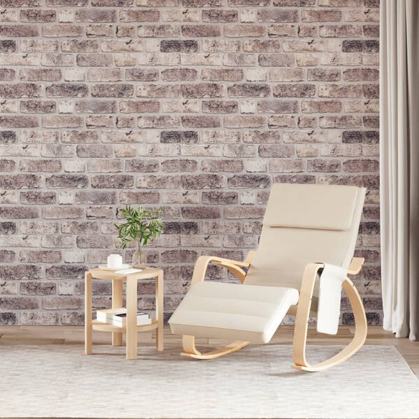 vidaXL 3D Vegg&thorn;il 10 stk. D&ouml;kkbr&uacute;nt 100x50 cm EPS