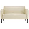 vidaXL Loveseat S&oacute;fi Rj&oacute;mahv&iacute;tur 110 cm Gervile&eth;ur