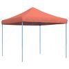 vidaXL Samfellanlegt Veislutjald Pop-Up Rau&eth;br&uacute;nt 292x292x315 cm