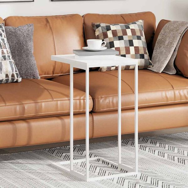 vidaXL Hli&eth;arbor&eth; Hv&iacute;tt 40x30x59 cm Samsettur Vi&eth;ur