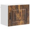 vidaXL Eldh&uacute;s sk&aacute;pur Kalmar Rau&eth;-eik 50 x 31 x 40 cm Samsettur vi&eth;ur