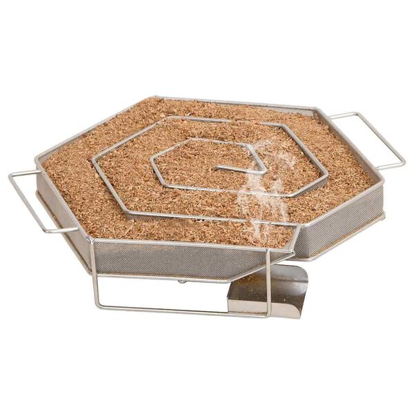 vidaXL B&uacute;na&eth;ur fyrir Kaldreykingu 22,5 cm Ry&eth;fr&iacute;tt st&aacute;l