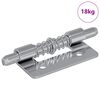 vidaXL Latch 1800 pcs Silfur 46 x 17 x 1,2 mm St&aacute;l