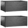 vidaXL Gar&eth;h&uacute;sgagnayfirbrei&eth;slur 2stk. 8 K&oacute;sar 180x122x75 cm R&eacute;tthyrnd