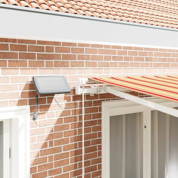 vidaXL H&aelig;gt a&eth; draga saman skyggni me&eth; 350 x 250 cm d&uacute;kur