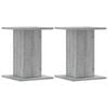 vidaXL Pl&ouml;ntustandar 2 stk Gr&aacute;r Sonoma 30x30x40 cm Samsettur Vi&eth;ur