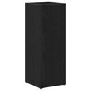 vidaXL Regnhl&iacute;fastendur Svartur Eik 20 x 20 x 55,5 cm Samsettur vi&eth;ur