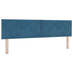 vidaXL H&ouml;f&eth;agafl D&ouml;kkbl&aacute;r 180 cm Flauel