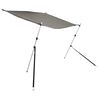 vidaXL T-laga Skyggnisframlenging Reykgr&aacute;tt 170x208x(115-183) cm