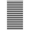 vidaXL Zebra Gard&iacute;na Sv&ouml;rt 125x230 cm Efni Breidd 120,9cm P&oacute;l&yacute;ester