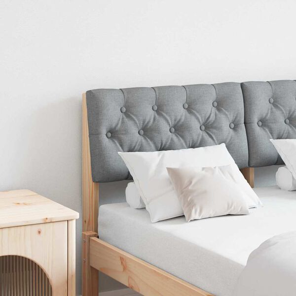 vidaXL B&oacute;lstru&eth; r&uacute;mgafl Lj&oacute;sgr&aacute;r 120 cm Solid furuhikk