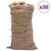 vidaXL J&uacute;tusekkir 30 stk. 65x135 cm 100% J&uacute;ta 220 g/fm