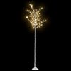 vidaXL J&oacute;latr&eacute;sskreyting 200 LED Lj&oacute;s 2,2 m Hl&yacute;r Hv&iacute;tur Innanh&uacute;ss &Uacute;ti