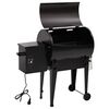 vidaXL K&ouml;gglagrill Svartur 94 cm J&aacute;rn