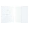 vidaXL Veislu tjaldhli&eth; 2 pcs Hv&iacute;tur 200 x 195 cm PE og st&aacute;l
