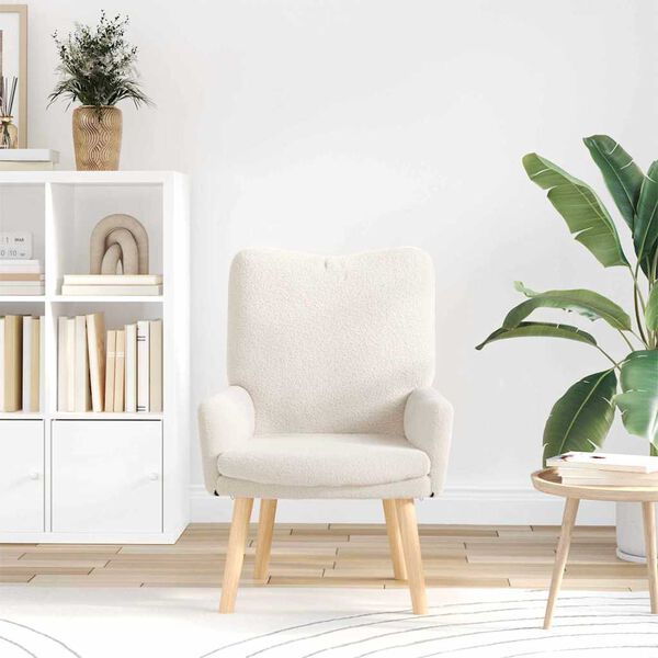 vidaXL Armst&oacute;ll Rj&oacute;malitur 63 x 67 x 94 cm R&uacute;nar efni og f&aacute;n&yacute;ting