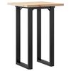 vidaXL Bor&eth;stofubor&eth; O-grind 50x50x75,5 cm Gegnheil Fura og Steypuj&aacute;rn