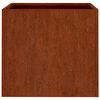 vidaXL gr&oacute;&eth;ursetningar 2 stk 49x47x46 cm Corten St&aacute;l