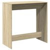 vidaXL Barbor&eth; Sonoma Eik 102x50x103,5 cm Samsettur Vi&eth;ur