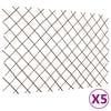 vidaXL Rimlagrindur &uacute;r V&iacute;&eth;i 5 stk. 180x120 cm