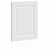 vidaXL Upp&thorn;vottav&eacute;larplata Porto Hv&iacute;tur 45x1,5x57 cm Samsettur Vi&eth;ur
