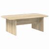 vidaXL S&oacute;fabor&eth; Sonoma Eik 93 x 53 x 33 cm Samsettur vi&eth;ur