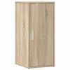 vidaXL Sk&oacute;sk&aacute;par Sonoma Eik 32x35x70 cm Samsettur Vi&eth;ur