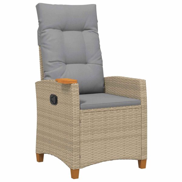 vidaXL H&aelig;gindast&oacute;ll me&eth; tepl&ouml;gu me&eth; p&uacute;&eth;i 62 x 64 x 112 cm p&oacute;l&yacute;rattan