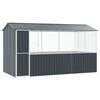vidaXL Fuglafeiti Antras&iacute;t 410 x 210 x 230 cm Galvaniserad st&aacute;l