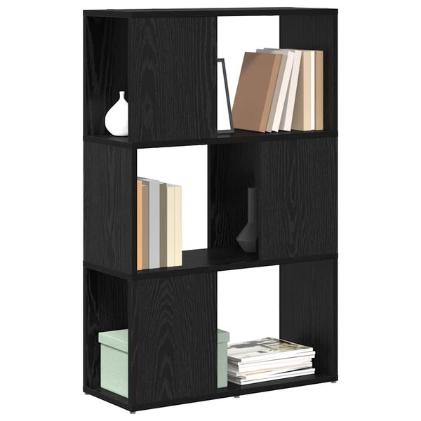 vidaXL Sj&oacute;nvarpssk&aacute;pasett Svartur 60 x 24 x 94,5 cm Samsettur vi&eth;ur