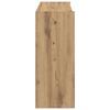 vidaXL sk&oacute;grind Artisan Oak 80x25x62 cm Engineered Wood