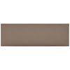 vidaXL Veggh&ouml;fu&eth;p&uacute;&eth;i 12 pcs Cappuccino 90 x 30 cm d&uacute;kur