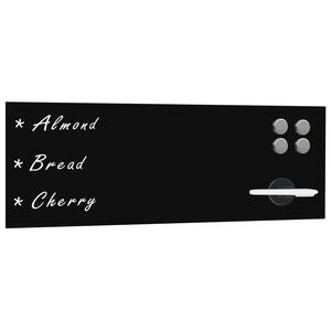 vidaXL Veggfest Segultafla Gler 60x20 cm