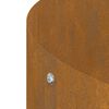 vidaXL Garðaráðar 5 pcs Brúnn 40 x 40 x 20 cm Corten stál