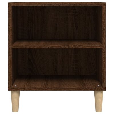 vidaXL Sjónvarpsskápur Brún Eik 102x44,5x50 cm Samsettur Viður