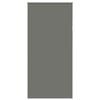 vidaXL R&uacute;llugard&iacute;nur Myrkvun gr&aacute;r 90x230 cm Efni Breidd 85,7 cm