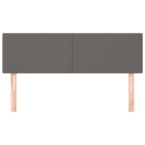 vidaXL H&ouml;fu&eth;gaflar Gr&aacute;tt 144x5x78/88 cm Gervile&eth;ur