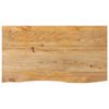 vidaXL Bor&eth;plata me&eth; N&aacute;tt&uacute;rulegum Br&uacute;num 110x60x3,8 cm Mang&oacute;vi&eth;ur