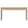 vidaXL Lyklastand Sonoma Eik 130 x 32 x 64 cm Samsettur vi&eth;ur