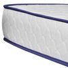 vidaXL D&yacute;na me&eth; Minnissvampi 200 x 120 x 17 cm Mj&uacute;k