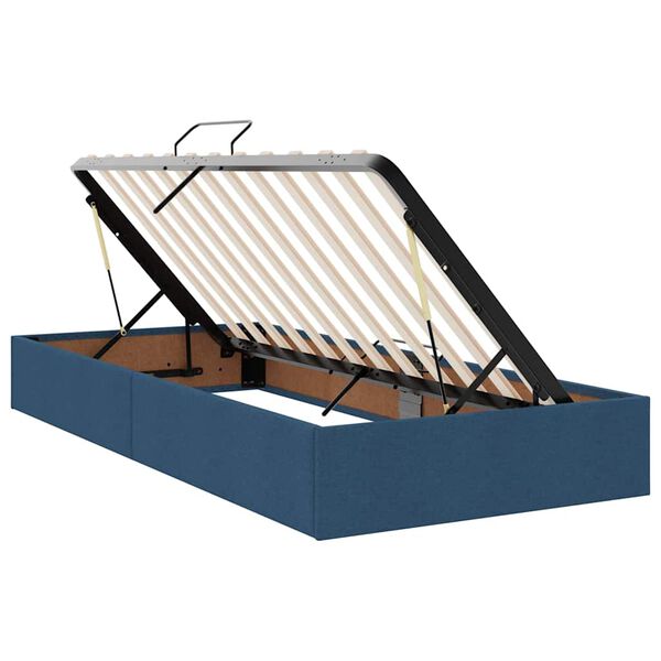 vidaXL Geymslu R&uacute;m me&eth; d&yacute;nu me&eth; h&ouml;fu&eth;gafl Bl&aacute;r 200 x 200 cm Gervile&eth;ur