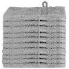 vidaXL Gestahandkl&aelig;&eth;i SOLUND 10 pcs Gr&aacute;r 15 x 21 cm 550 gsm