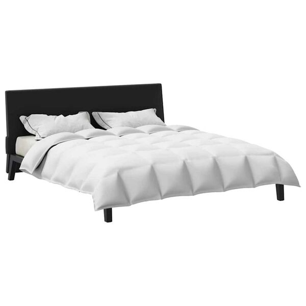 vidaXL 2-in-1 Duvet Hv&iacute;tt 240 x 220 cm Fja&eth;rir