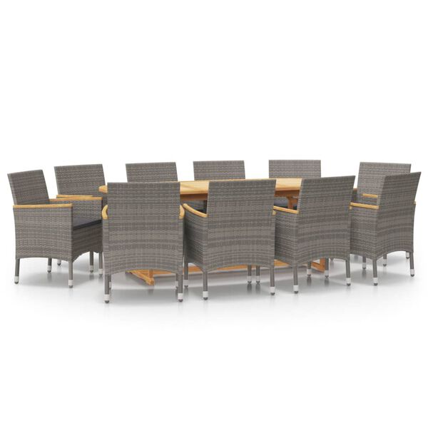 vidaXL 11 stk. Gar&eth;h&uacute;sgagnasett me&eth; Sessum Gr&aacute;tt