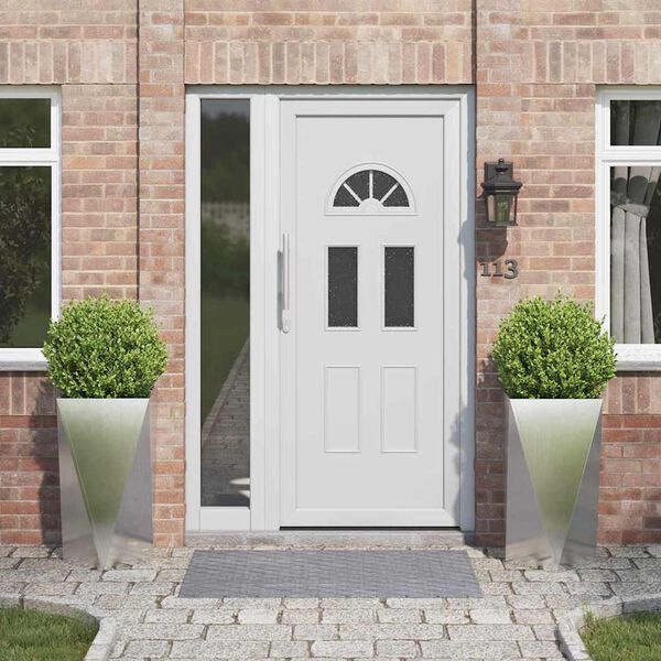 vidaXL Pl&ouml;ntuker 2 pcs Silfur 40 x 40 x 75 cm Ry&eth;fr&iacute;tt St&aacute;l