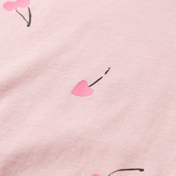 Krakkastuttermabolur Lj&oacute;sbleikur 140