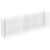 vidaXL Gabion Steinakassi Upph&aelig;kka&eth; Bl&oacute;maker S&iacute;nkh&uacute;&eth;a&eth; st&aacute;l180x30x60cm